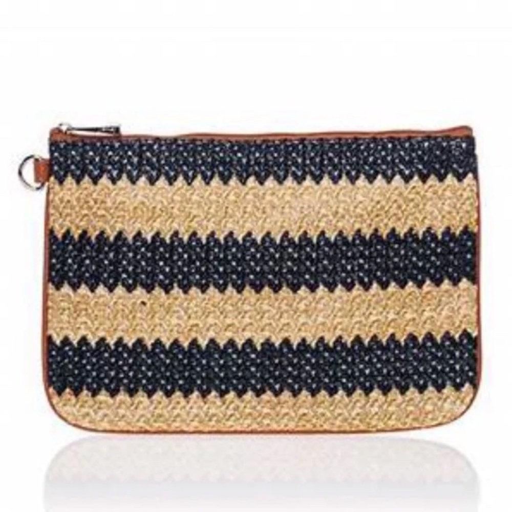 Thirty Tne Rubie Mini Striped Straw NWT
